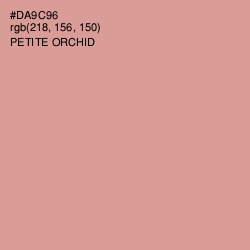 #DA9C96 - Petite Orchid Color Image